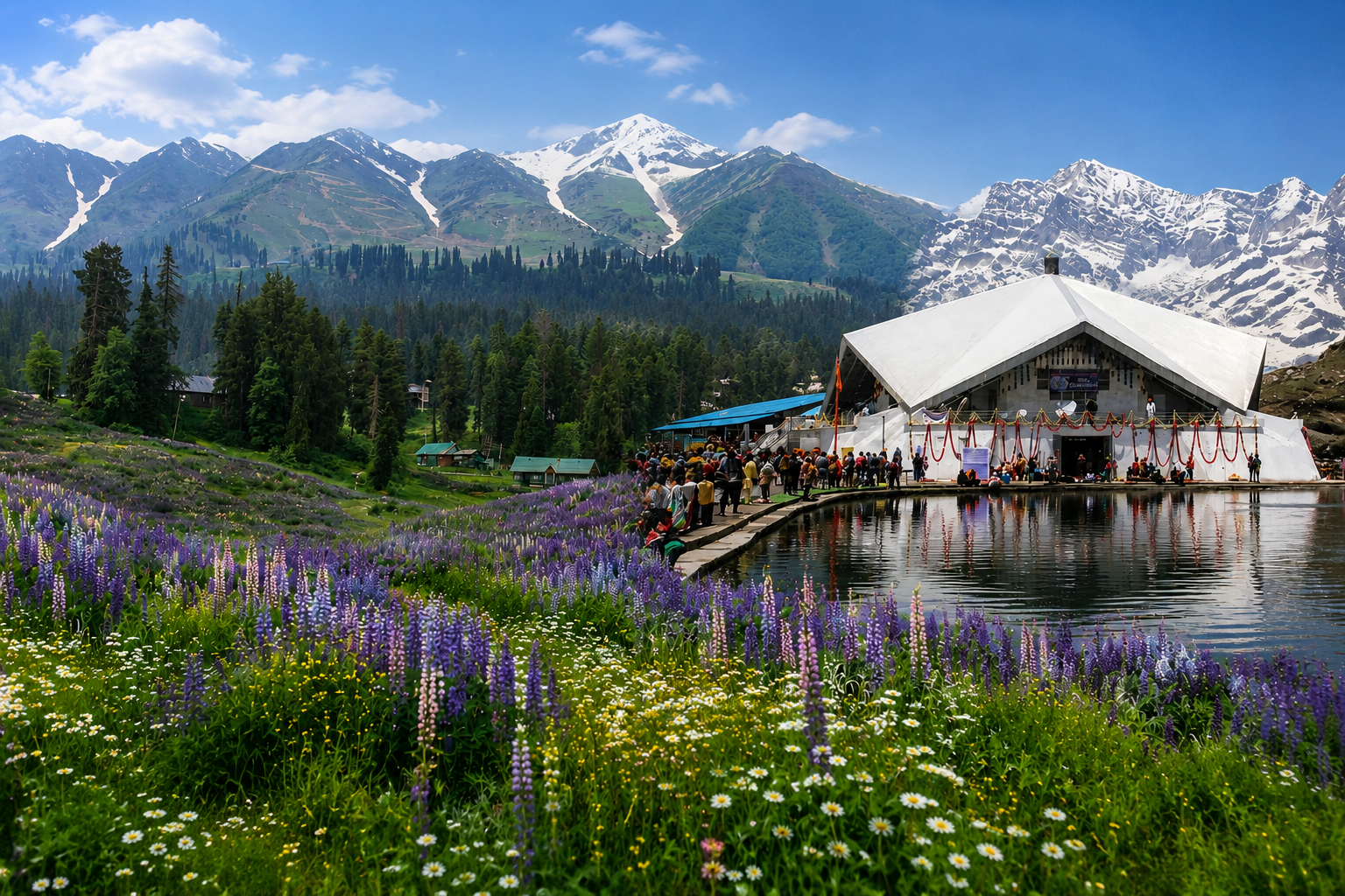Valley of Flowers with Hemkund Sahib Trek